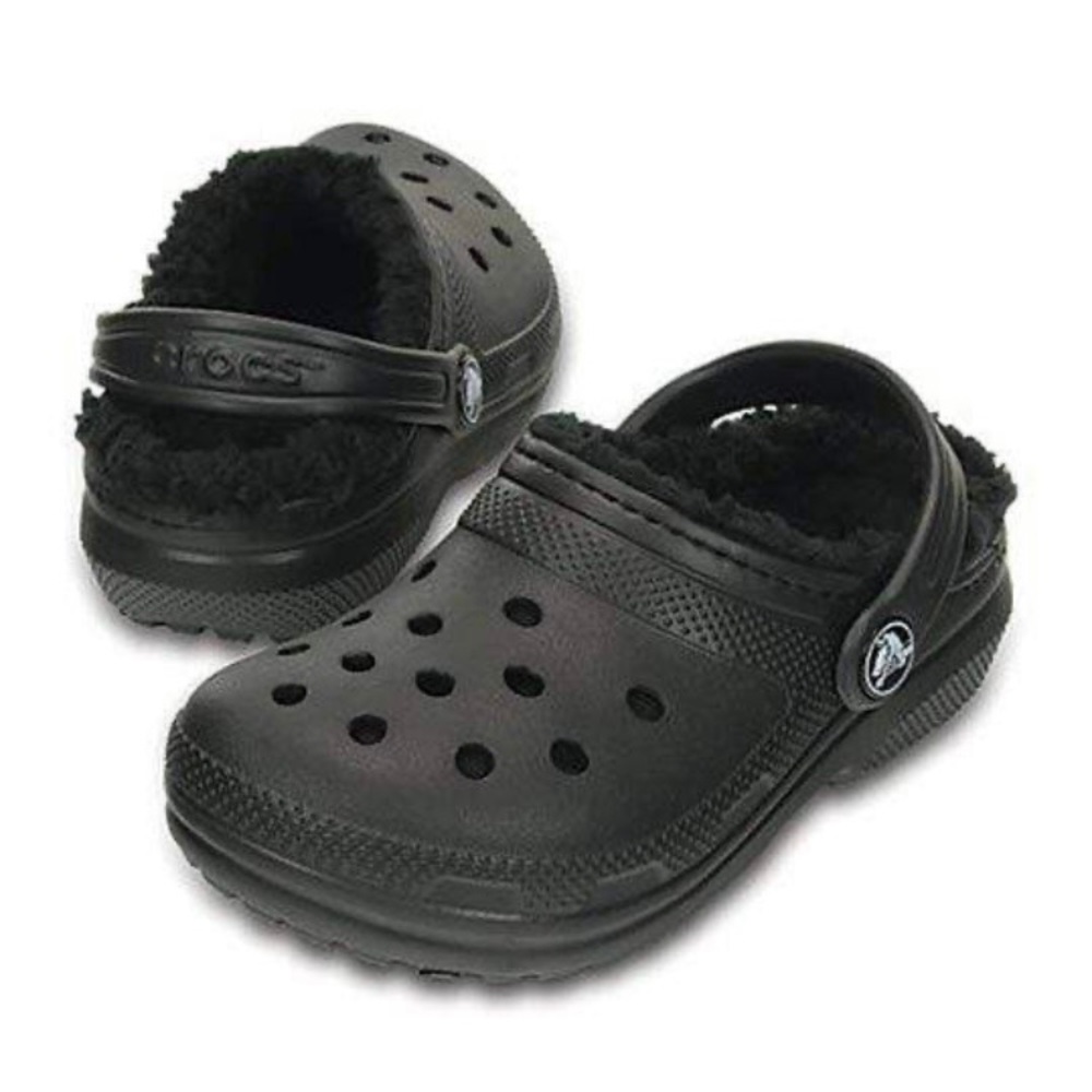 Crocs lined clogs